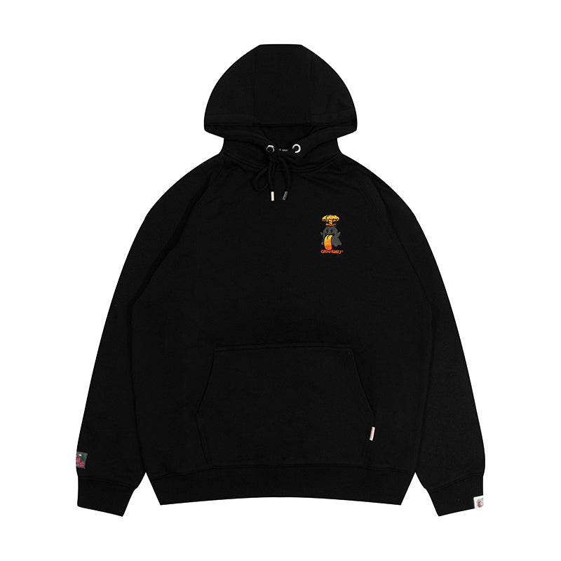GRAFWU Hoodies Original Cute Ghost Sweater Classic Embroidered Angel and Devil Design Thin Hoodies for Men Women Fashion Hoodies