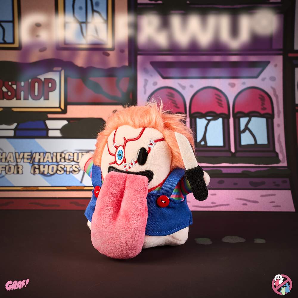 GRAF&WU Halloween Mini Bat Unicorn Cute Ghost Character Trend Keychain