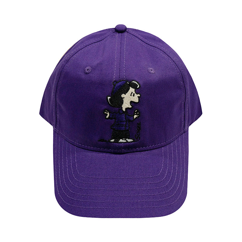 Graf X Peanuts Collaboration Charlie Brown Character Embroidery Baseball Caps