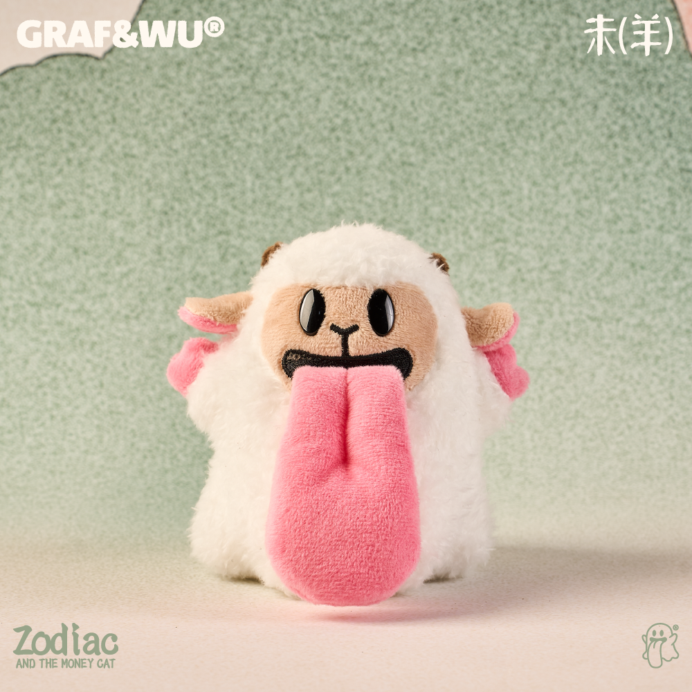 GRAF&WU Maneki-neko 12 Zodiac Signs Trend Bag Charm Plush Dolls