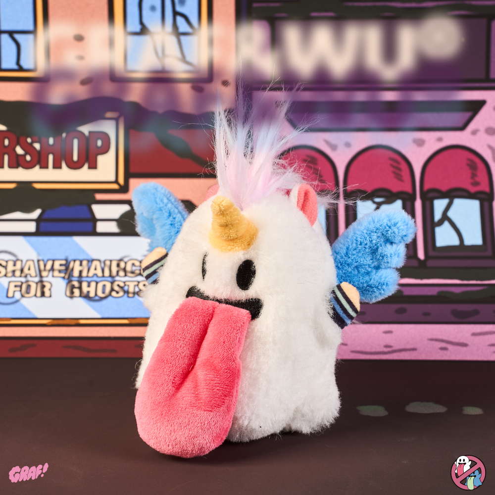 GRAF&WU Halloween Mini Bat Unicorn Cute Ghost Character Trend Keychain