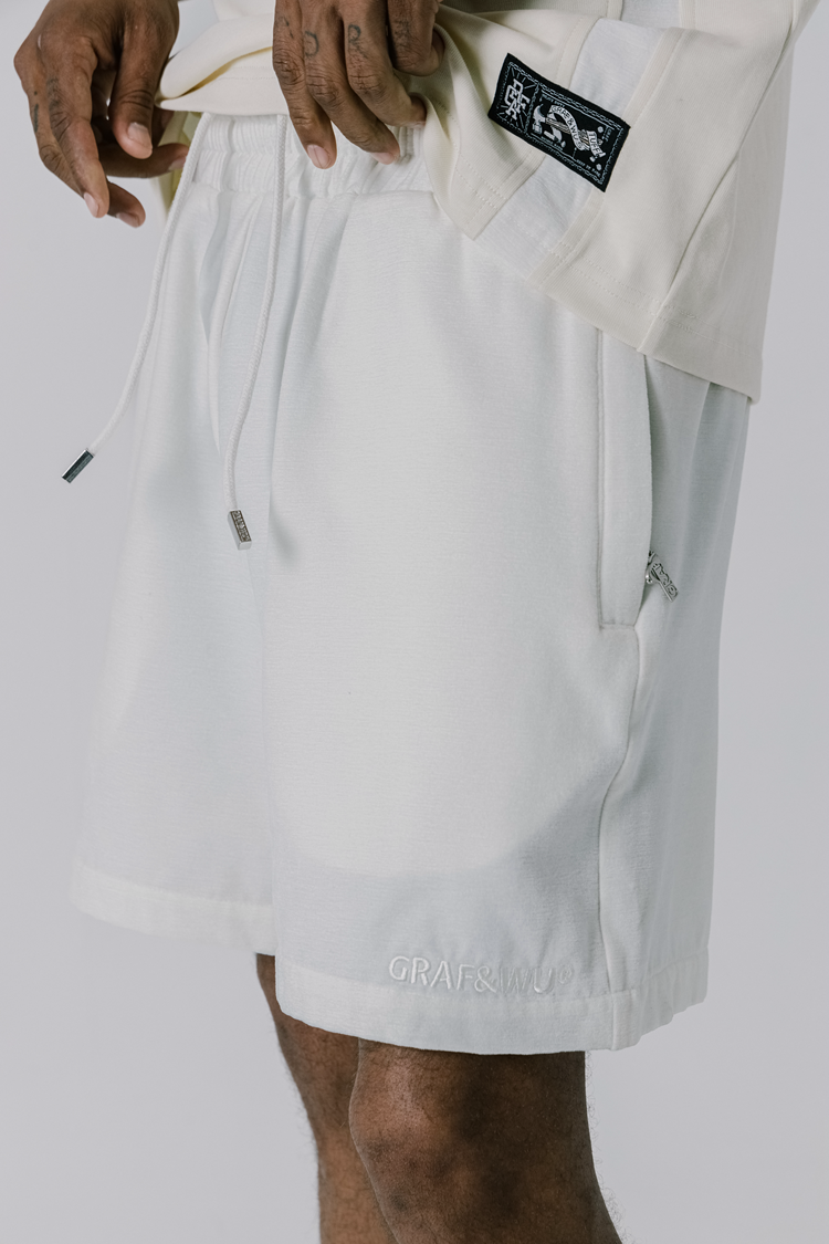 GRAF&WU 【Flannel Fabric】Men Shorts Comfortable Pure Shorts Casual daily Shorts Fashion Pants For Boyfriend