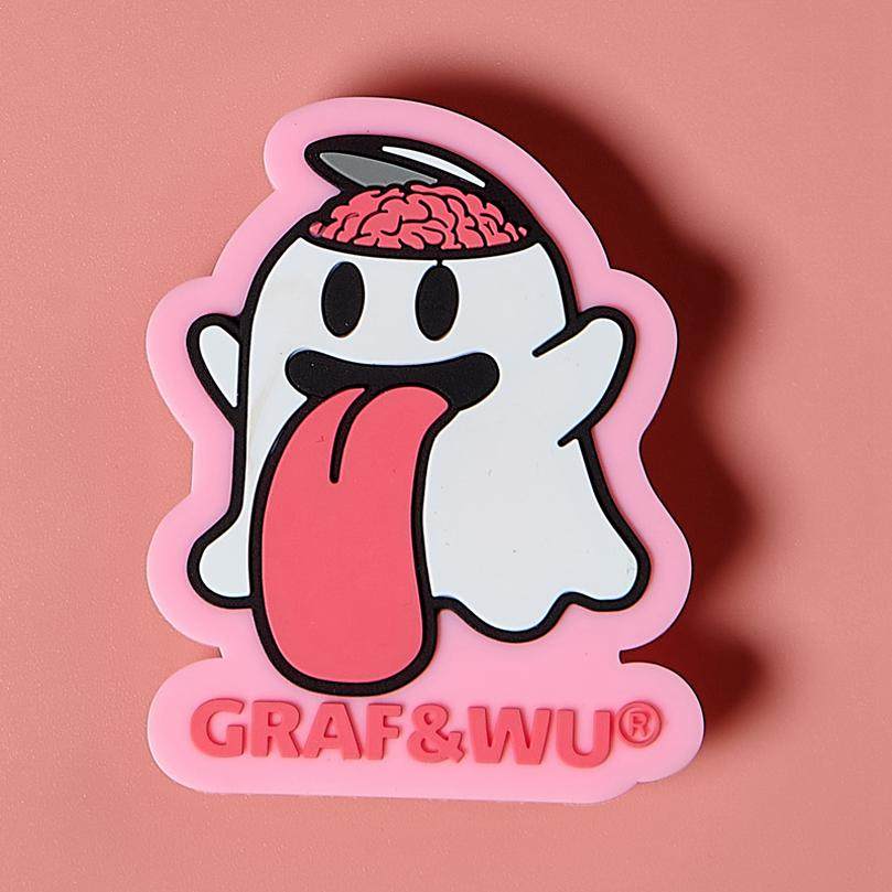 GRAF&WU BooGhost Cute Ghost 2.0 Universal Adhesive Airbag Phone Holder