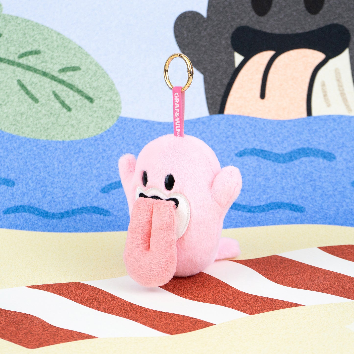 GRAF&WU Ocean Character Series Plush Bagcharm