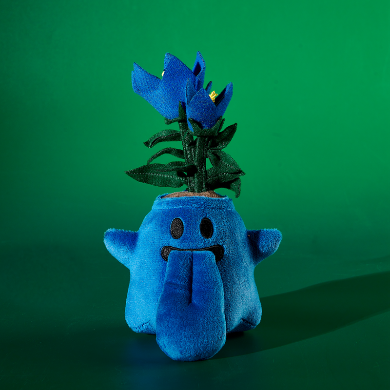 GRAF&WU Flower BooGhost Plush Bag Charm Cute Plant Ghost Hanging Decoration For Handbags And Backpacks