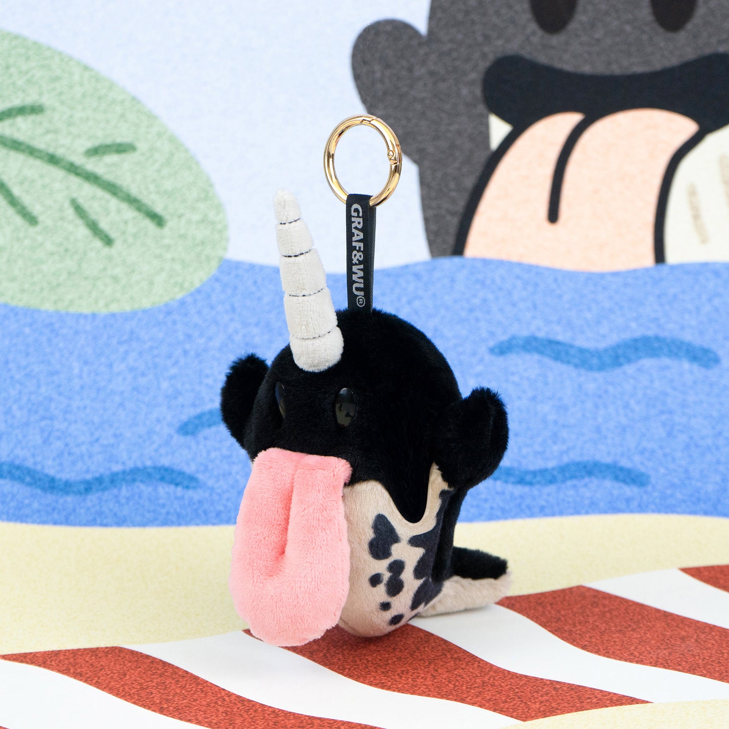 GRAF&WU Ocean Character Series Plush Bagcharm