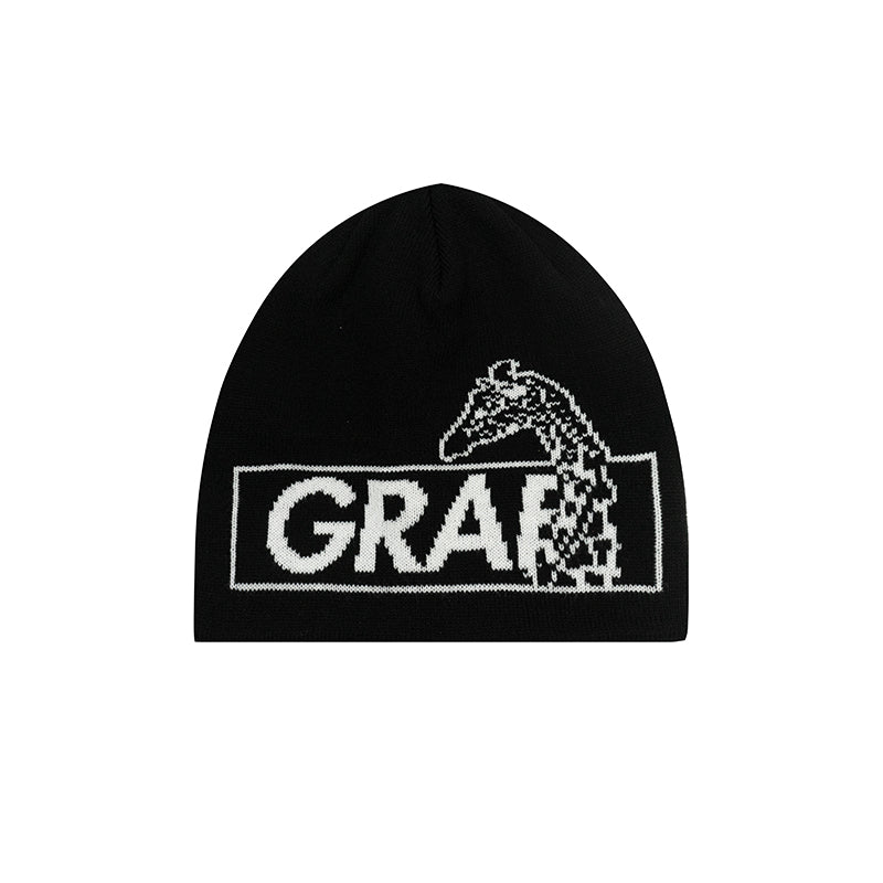 GRAFWU Brend Angel Devil Y2k Knitted Beanie