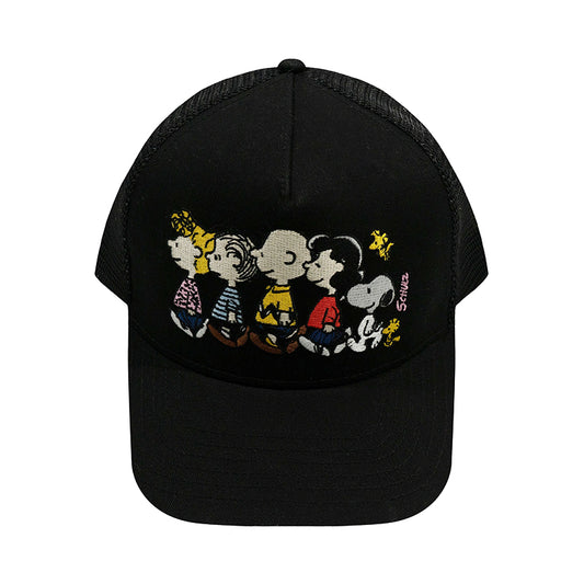 Graf X Peanuts Collaboration Charlie Brown Character Embroidery Baseball Caps