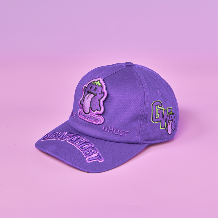 GRAFWU Boo Ghost Embroidery Baseball Cap