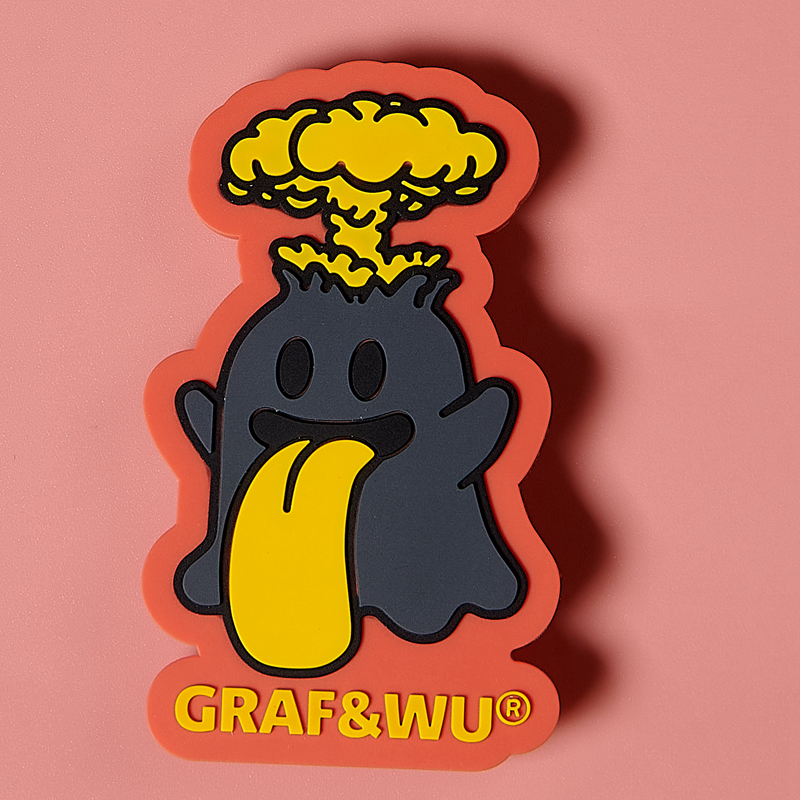 GRAF&WU BooGhost Cute Ghost 2.0 Universal Adhesive Airbag Phone Holder