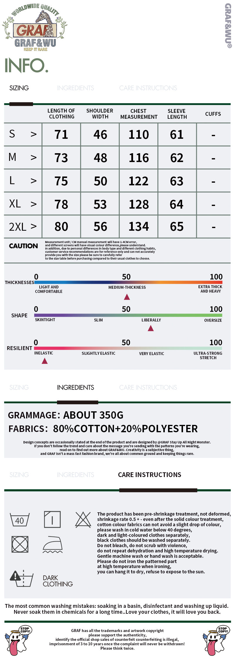 GRAF&WU Spliced Grid Ddesign Flannel Fashion Shirt