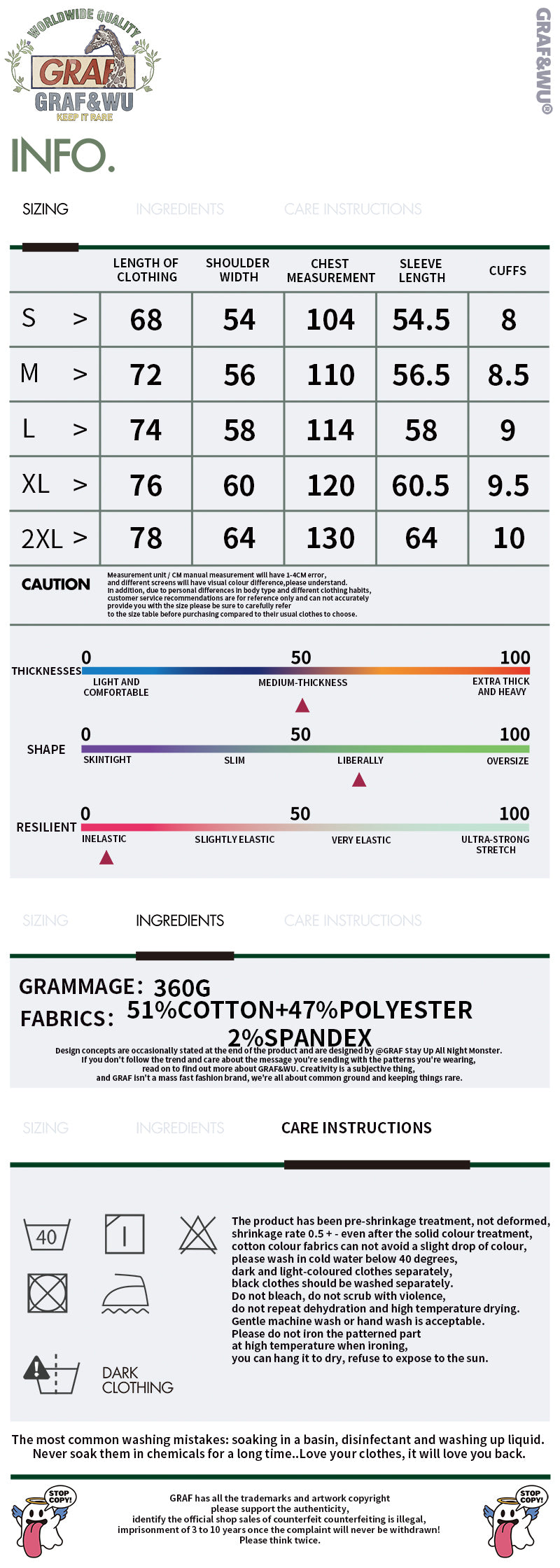 GRAF&WU Clean Fit Solid Cotton Long-sleeved Shirt