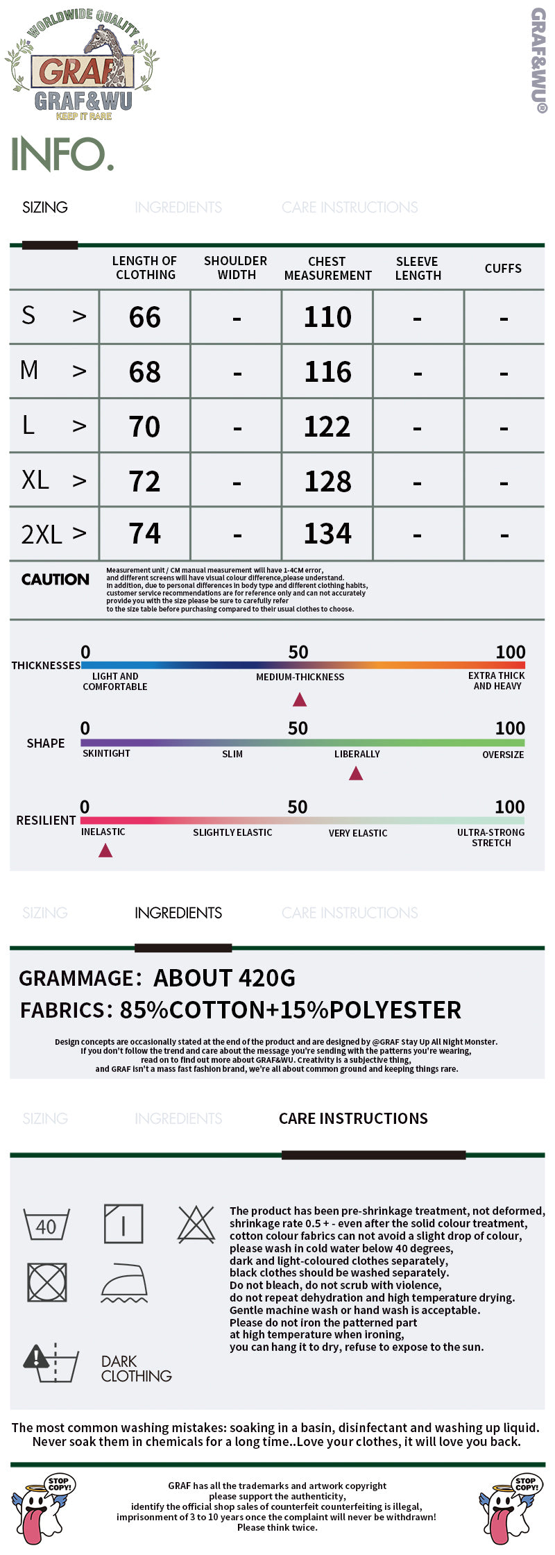 GRAF&WU Fashion casual Hoodie UK Drip Thin autumn sports cardigan coat