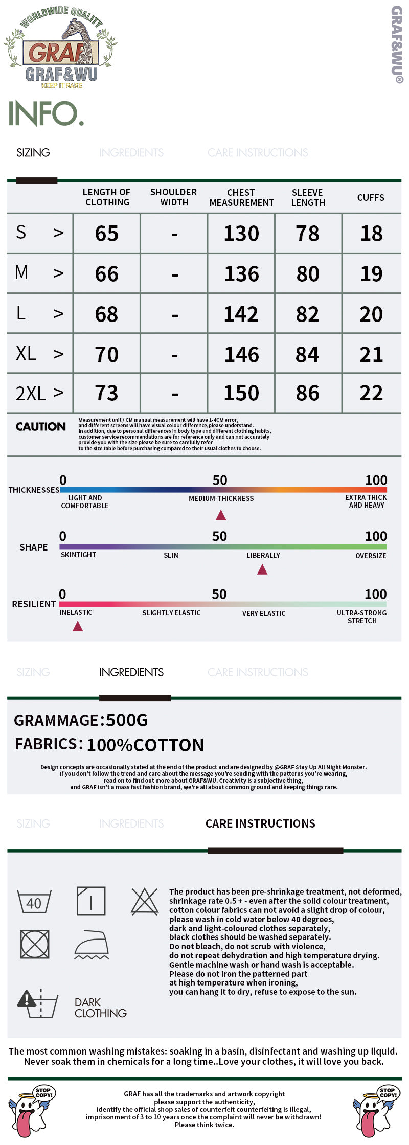 GRAF&WU Solar System Planet Cute Ghost Embroidered Zip-up Hoodie