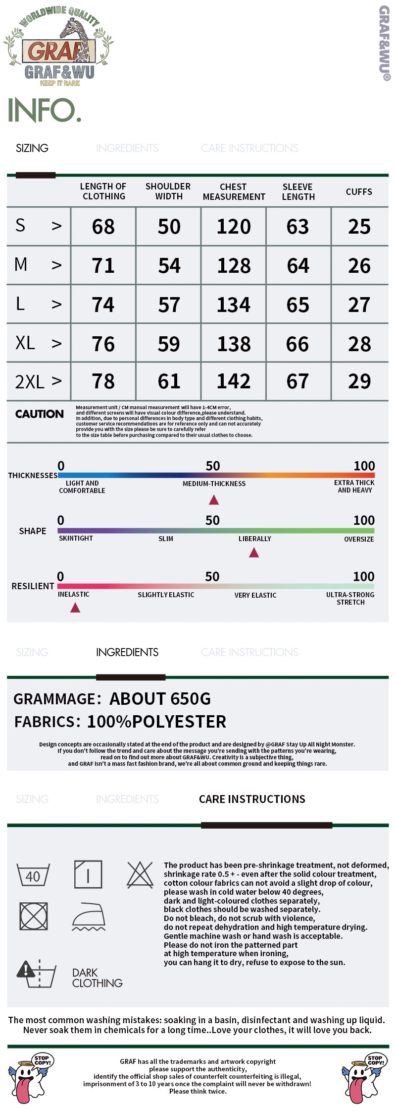 GRAF&WU Blokecore Floral Embroidery Thick Cotton-padded Coat