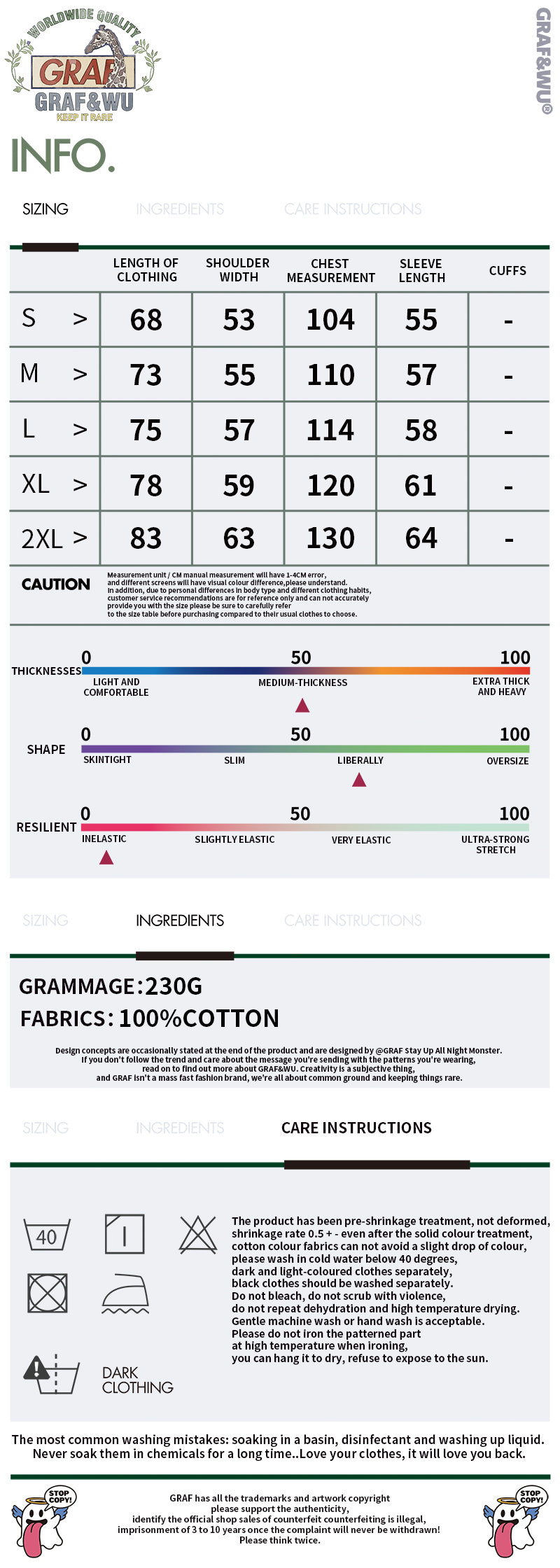 GRAF&WU 12 Signs Rap Lyrics Embroidery Print Long-sleeved Shirt