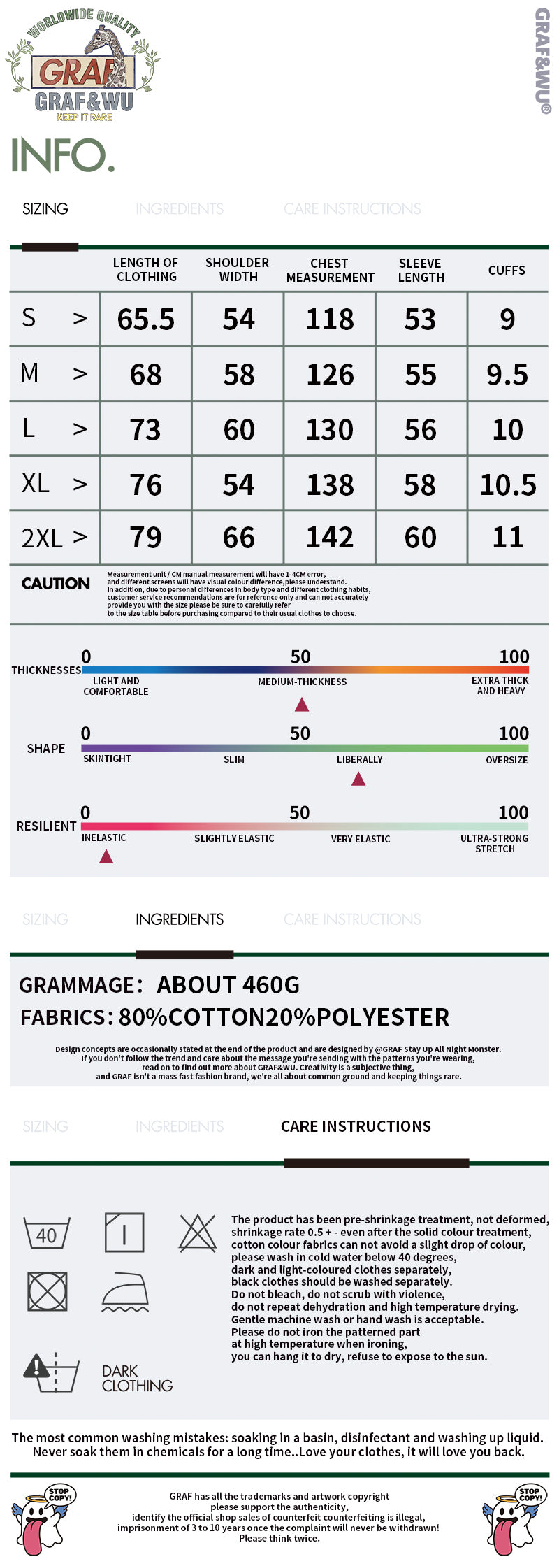 GRAF&WU Racing Gas Car Series Retro Multi-Logo Flame Design Hoodie