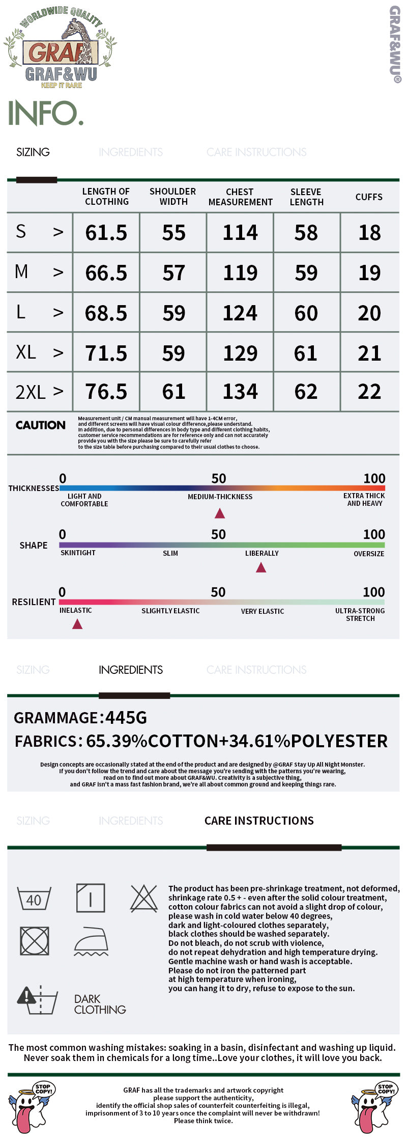 GRAF&WU Ducks Eembroidery Couple Fleece  Crewneck Sweatshirt