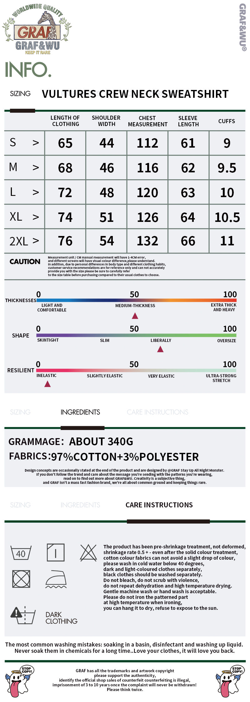 GRAF&WU Vultures Angel Graphic Hoodie Aesthetic Sweatshirt