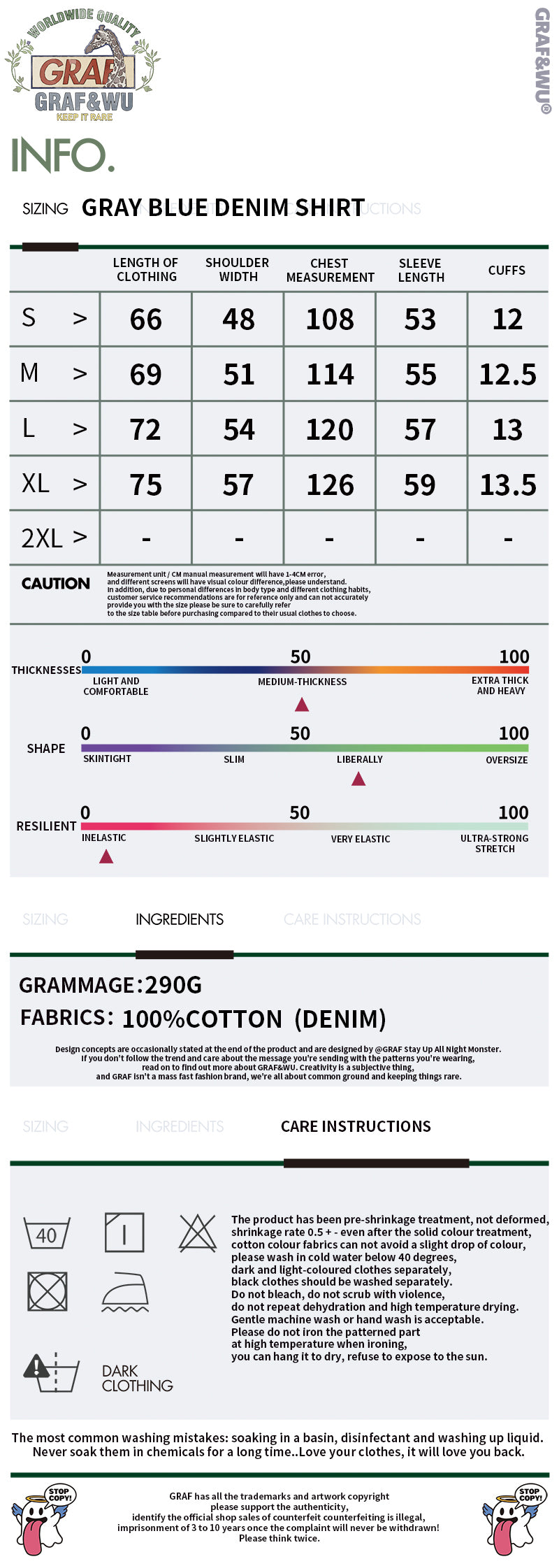 GRAF X SMURF Dragonfly Frog Character Landscape Embroidered Shirt