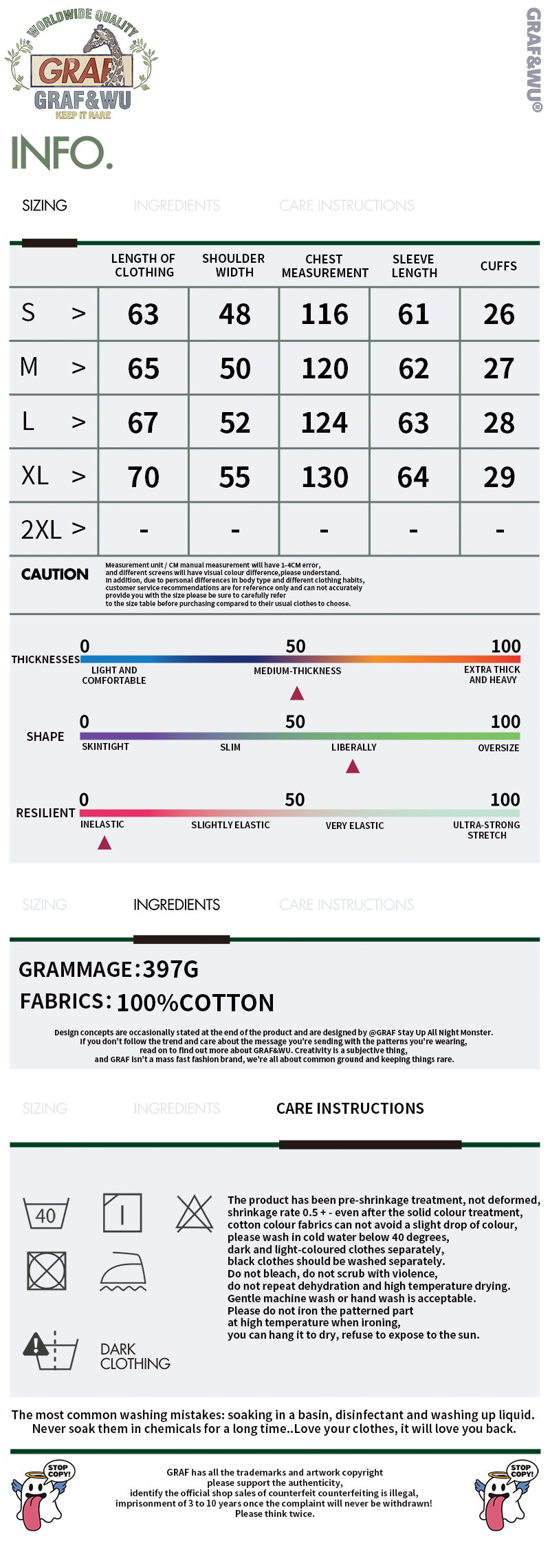 GRAF&WU Letter Embroidery Fashion Lobster Button Design Casual Jacket