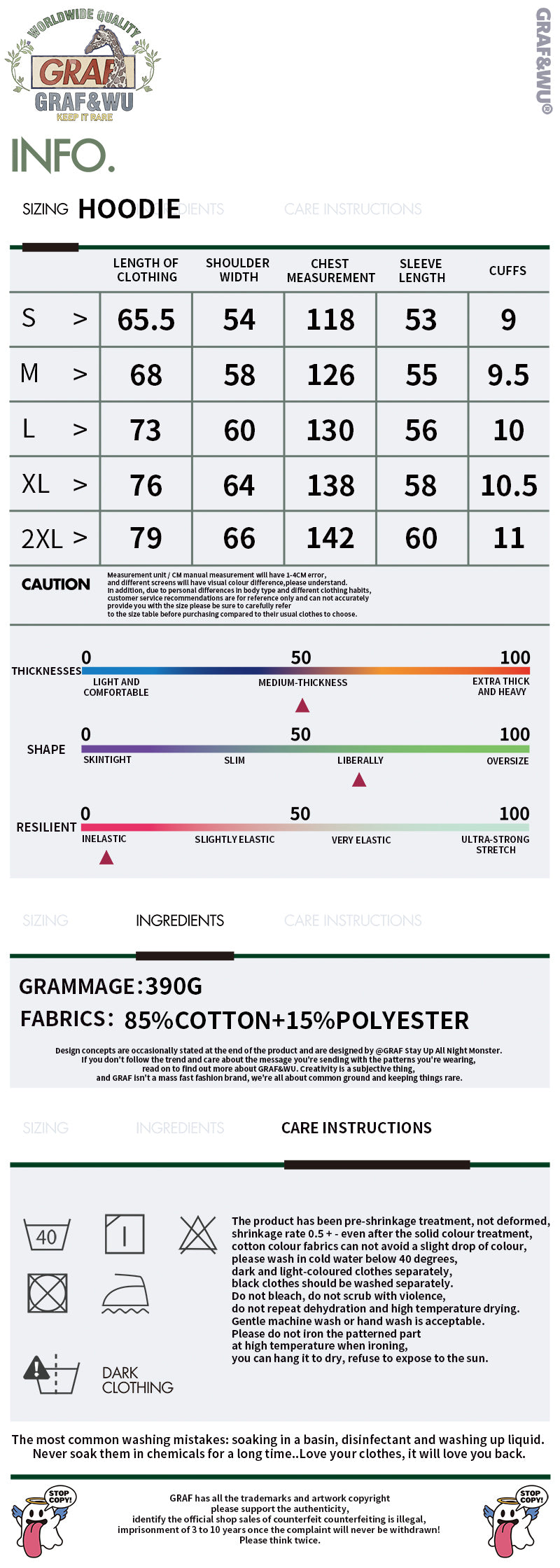 GRAF&WU Happy Wifey Lifey Hoodie | Grey Cartoon Graphic Streetwear