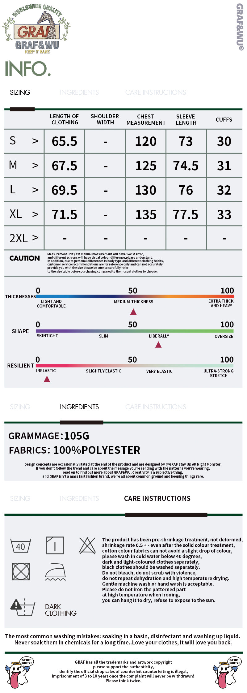 GRAF&WU Star Pattern Design Outdoor Spring Sports Windproof Jacket