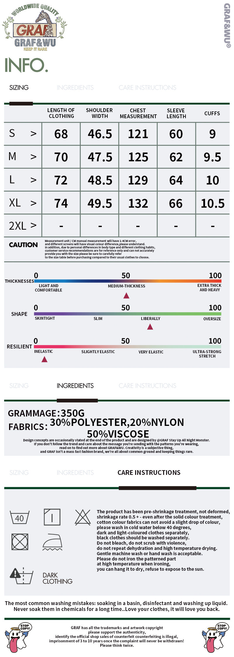 GRAF&WU Letter Embroidery Half-Zip Polo Collar Sweater