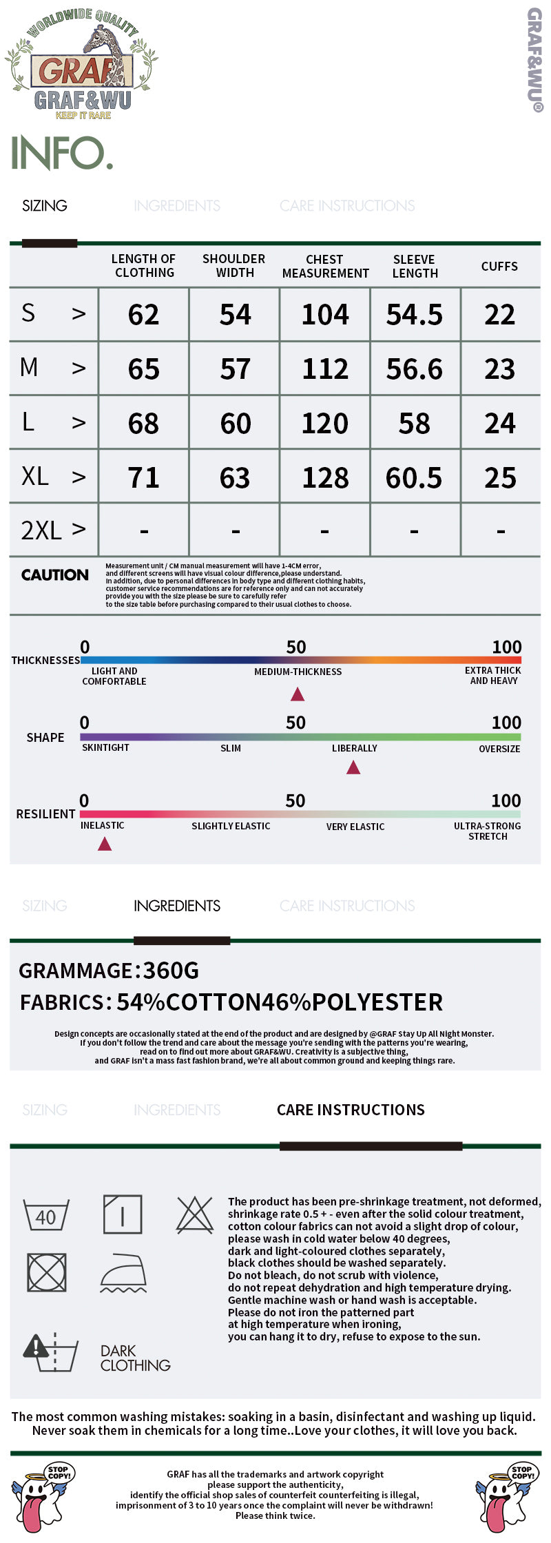 GRAF&WU World Is Yours-Victory Goddess Striped Retro Long Sleeve Shirt